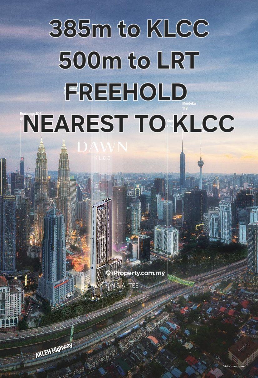 385m to KLCC & LRT Freehold best location