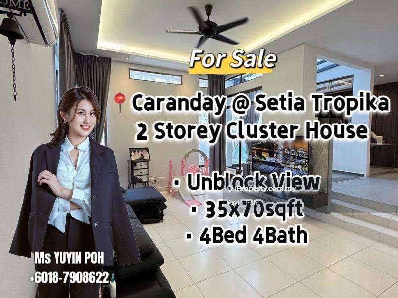 Caranday Park @ Setia Tropika Double Storey Cluster unblock view
