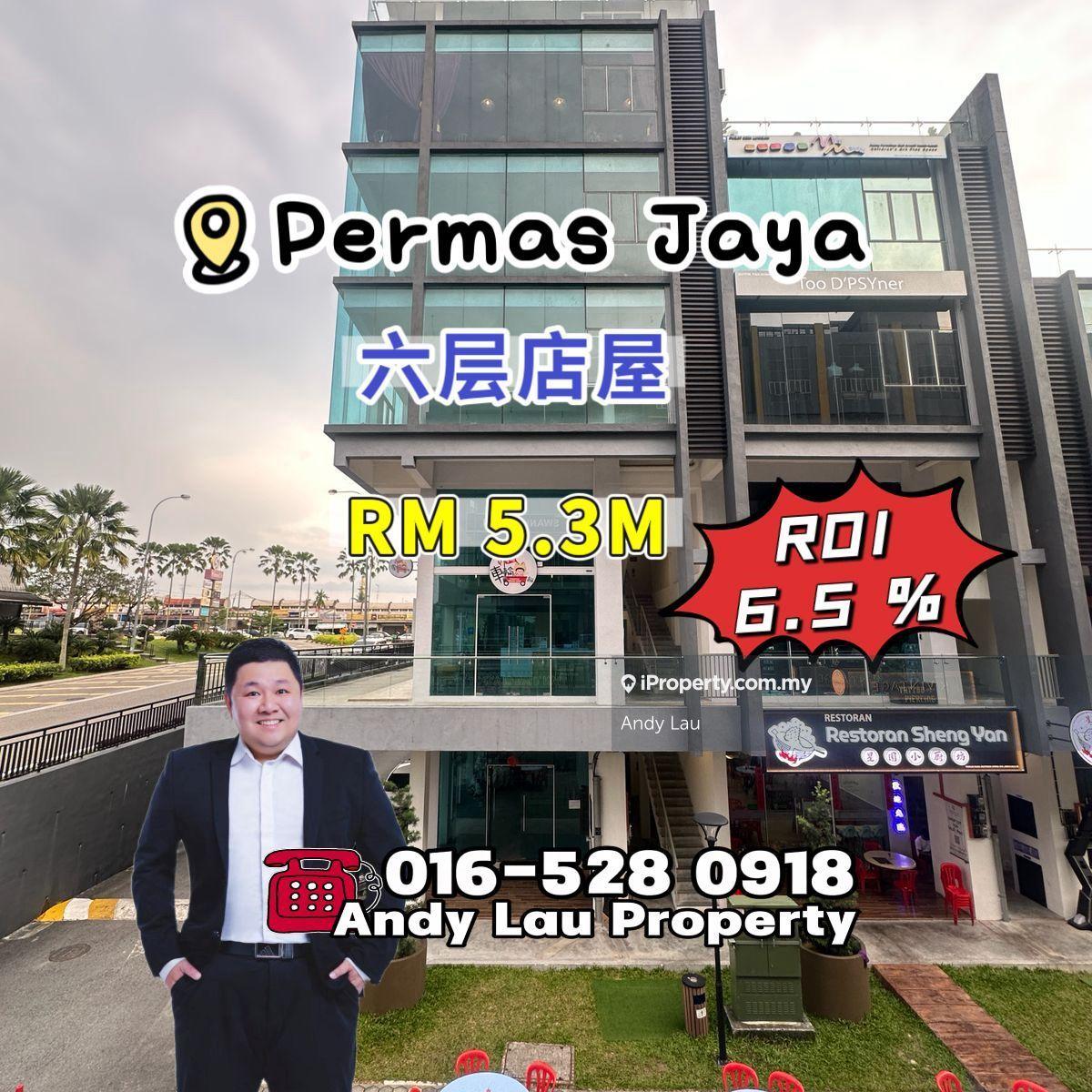 Permas City Commercial Shop Lot 6 Storey Corner Lot Fully Tenanted