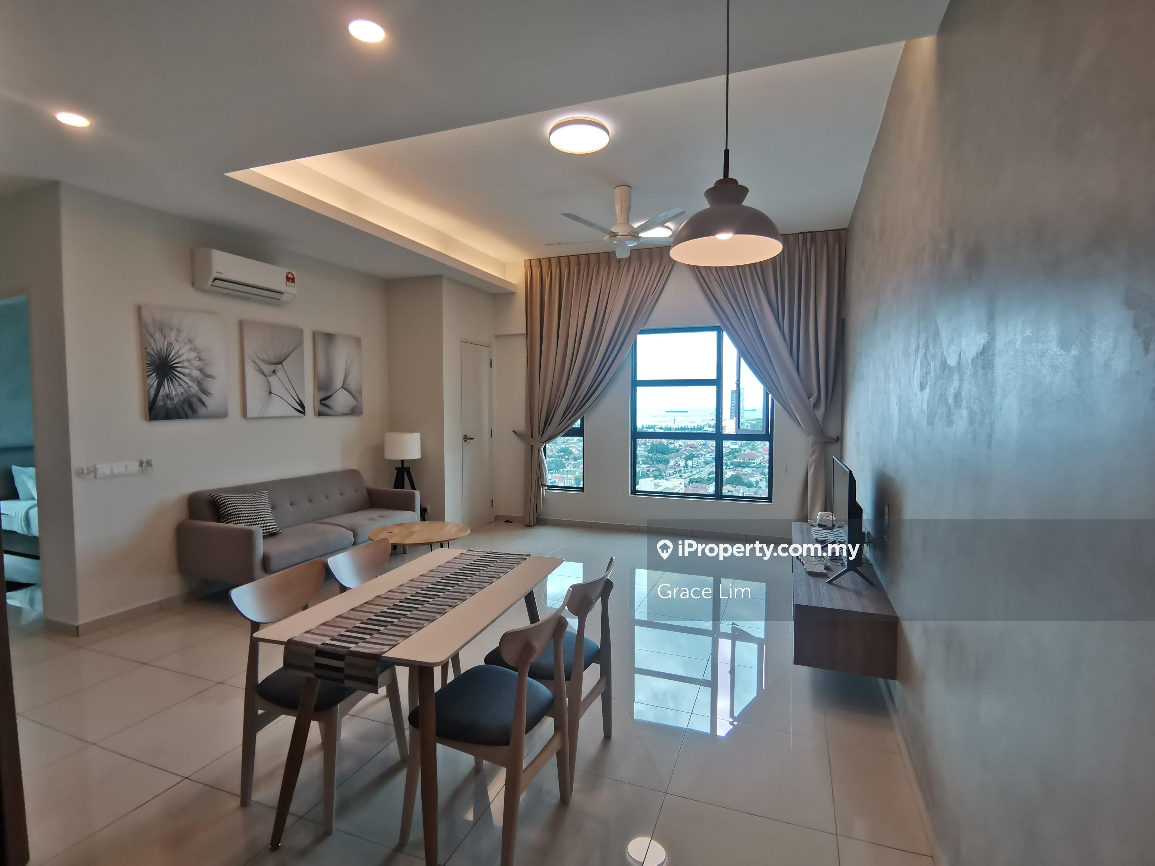 Ong Kim Wee Residence Service Apartment Corner Lot For Rent