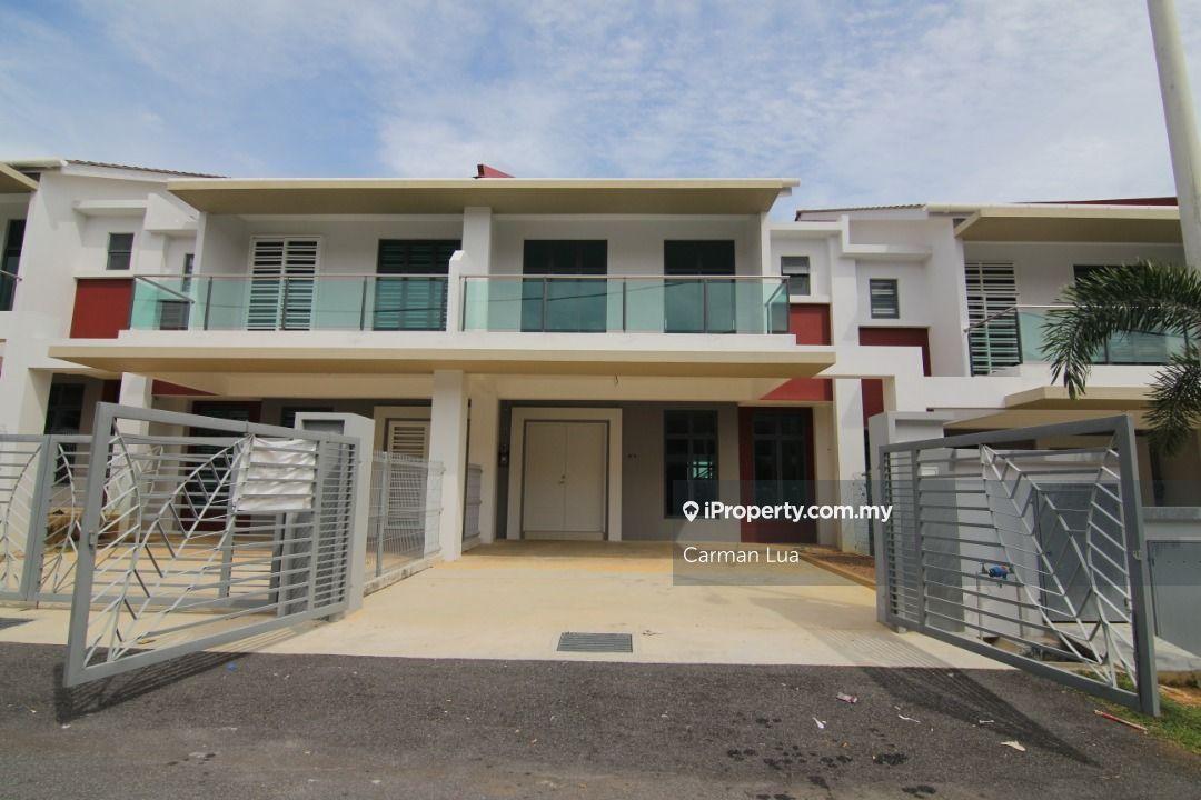 Terrace house for sale , facing empty land