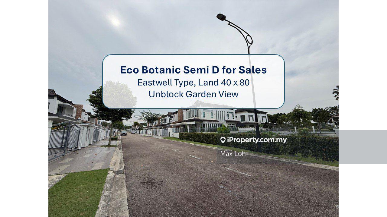 Eco Botanic 2 Storey Semi D for Sales