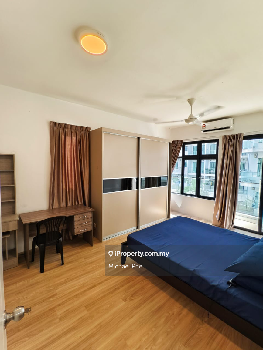 P Residence corner unit batu kawa apartment for rent