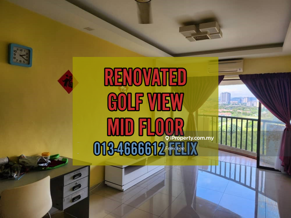 Renovated / Facing Golf View / Mid Floor