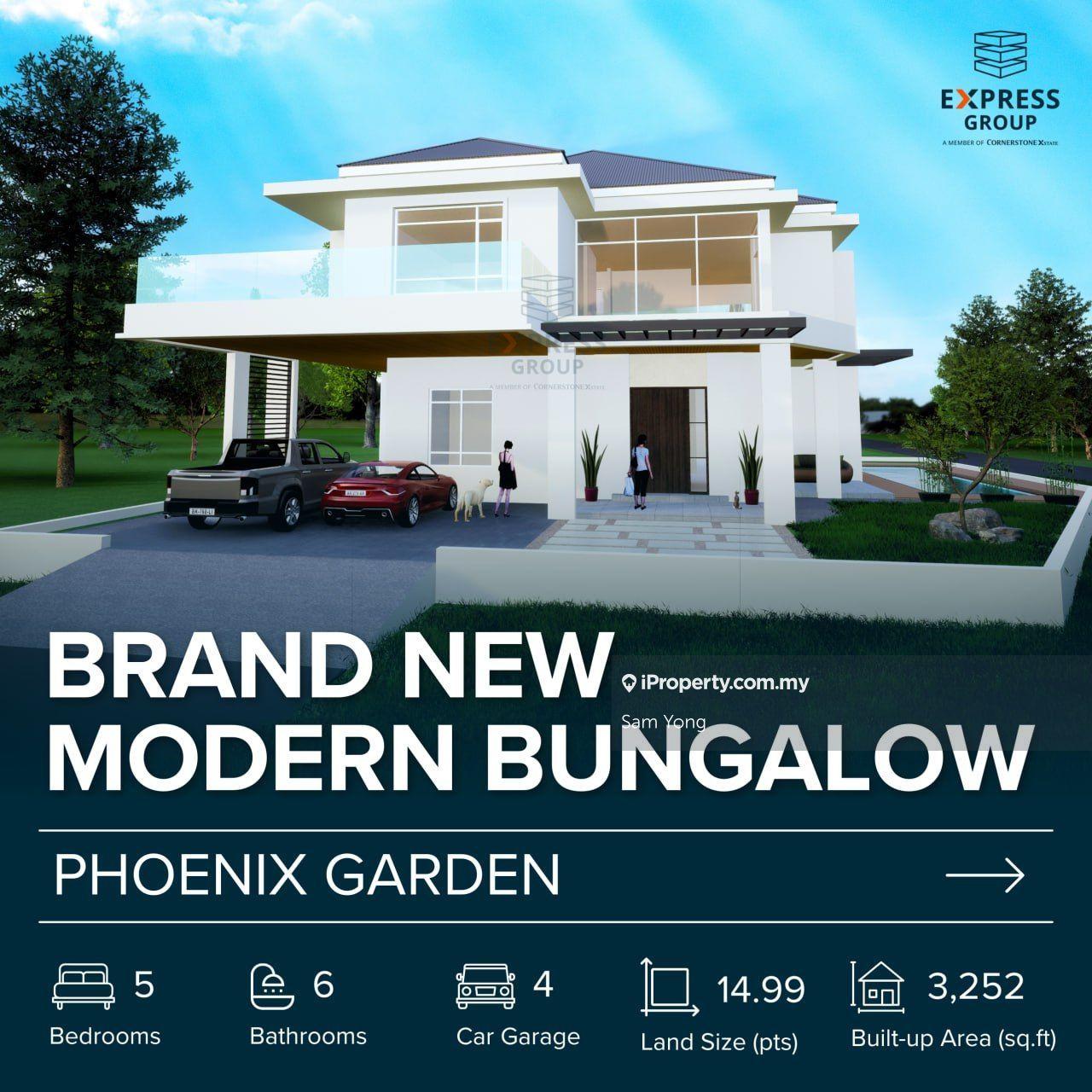 Brand New Double Storey Bungalow at Phoenix Garden, Miri