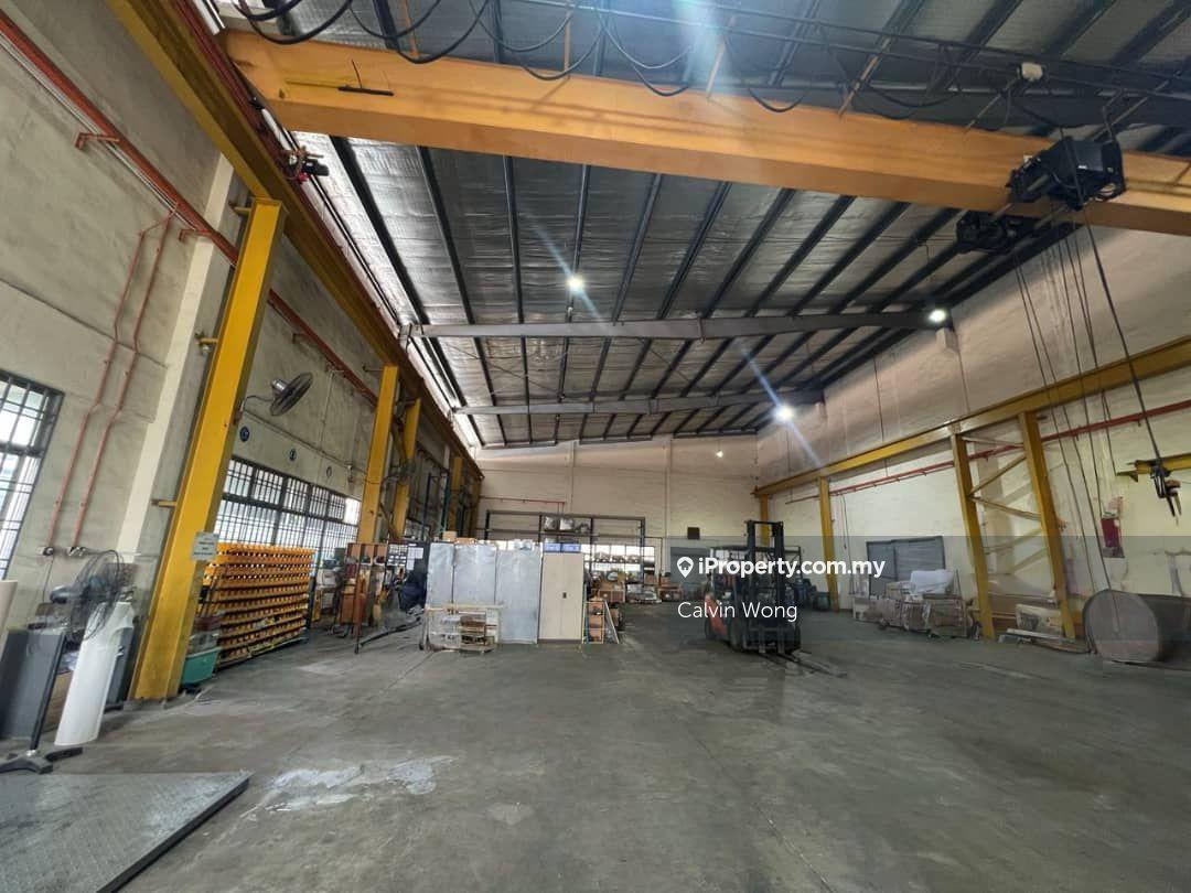 2adjoining semi-d factory with overhead cranes and renovated office