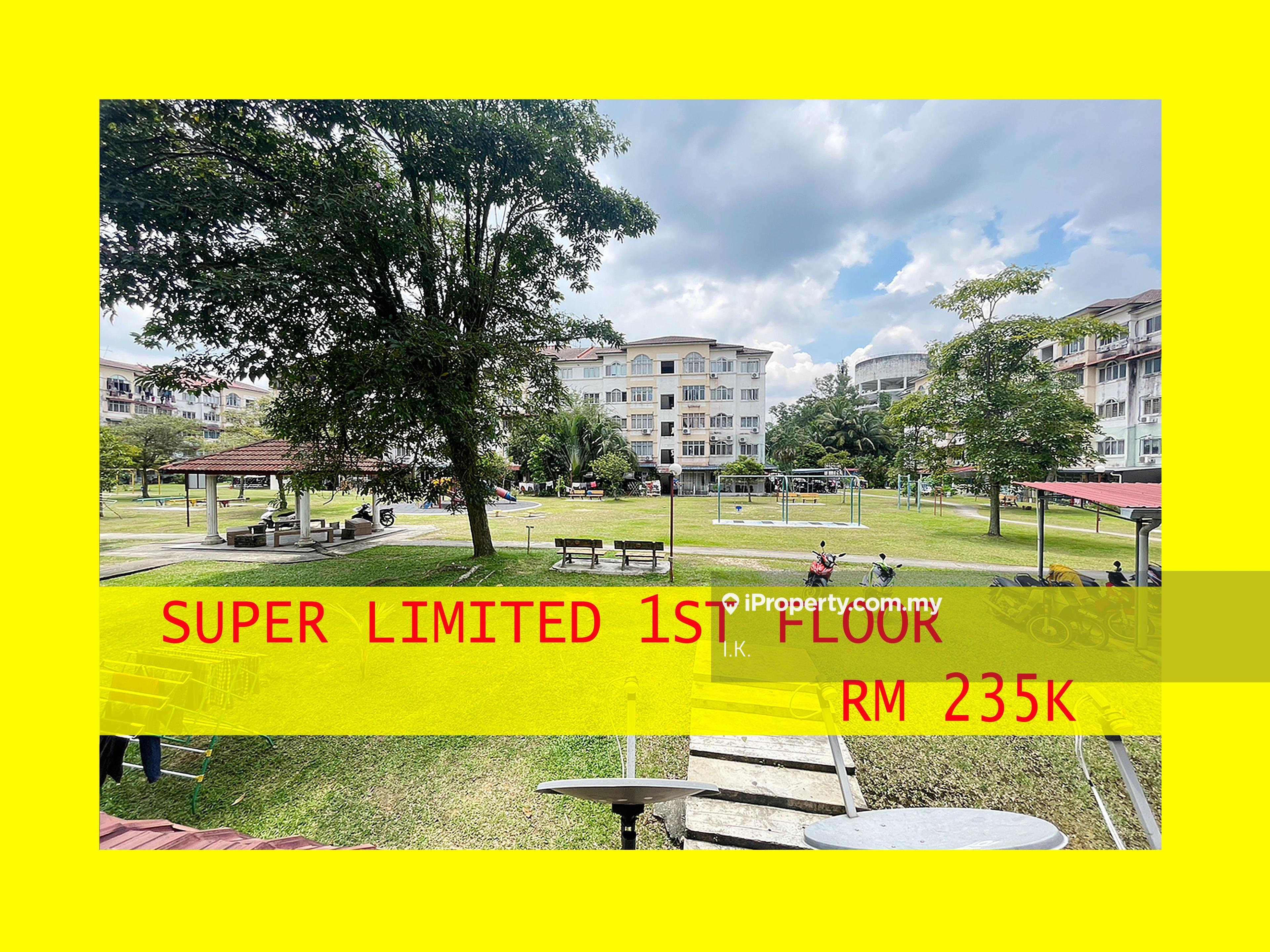 Limited 1st floor Pangsapuri Waja, Taman Tun Perak, Cheras, Sg Long
