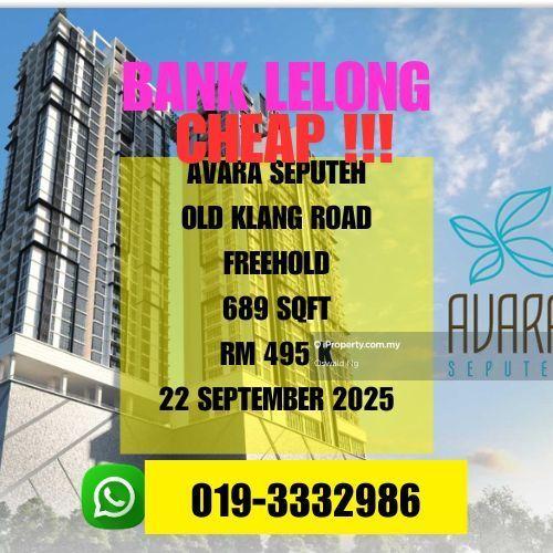 Bank Lelong Freehold Avara Seputeh Old Klang Road Kuala Lumpur