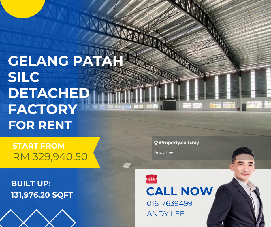 Silc Gelang Patah Detached Factory for Rent
