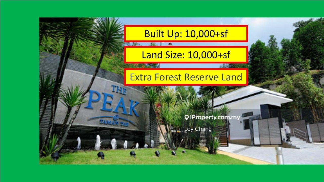 The Peak Luxury Bungalow Flat Land Behind is Reserve Forest