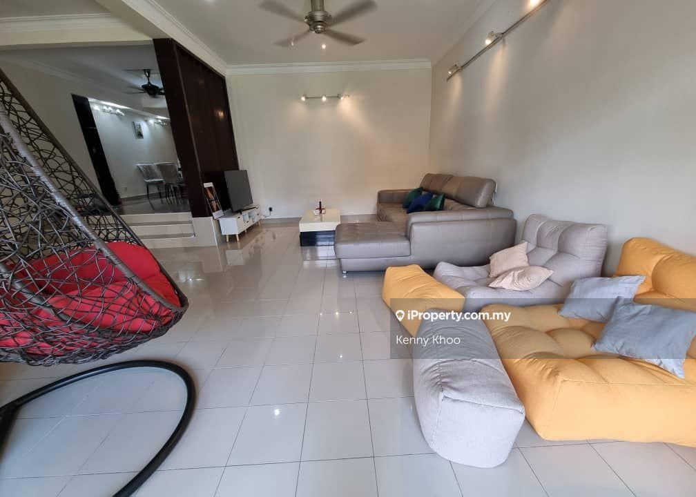 Terrace house, repainted, renovated, Taman Tun Dr Ismail, Ttdi