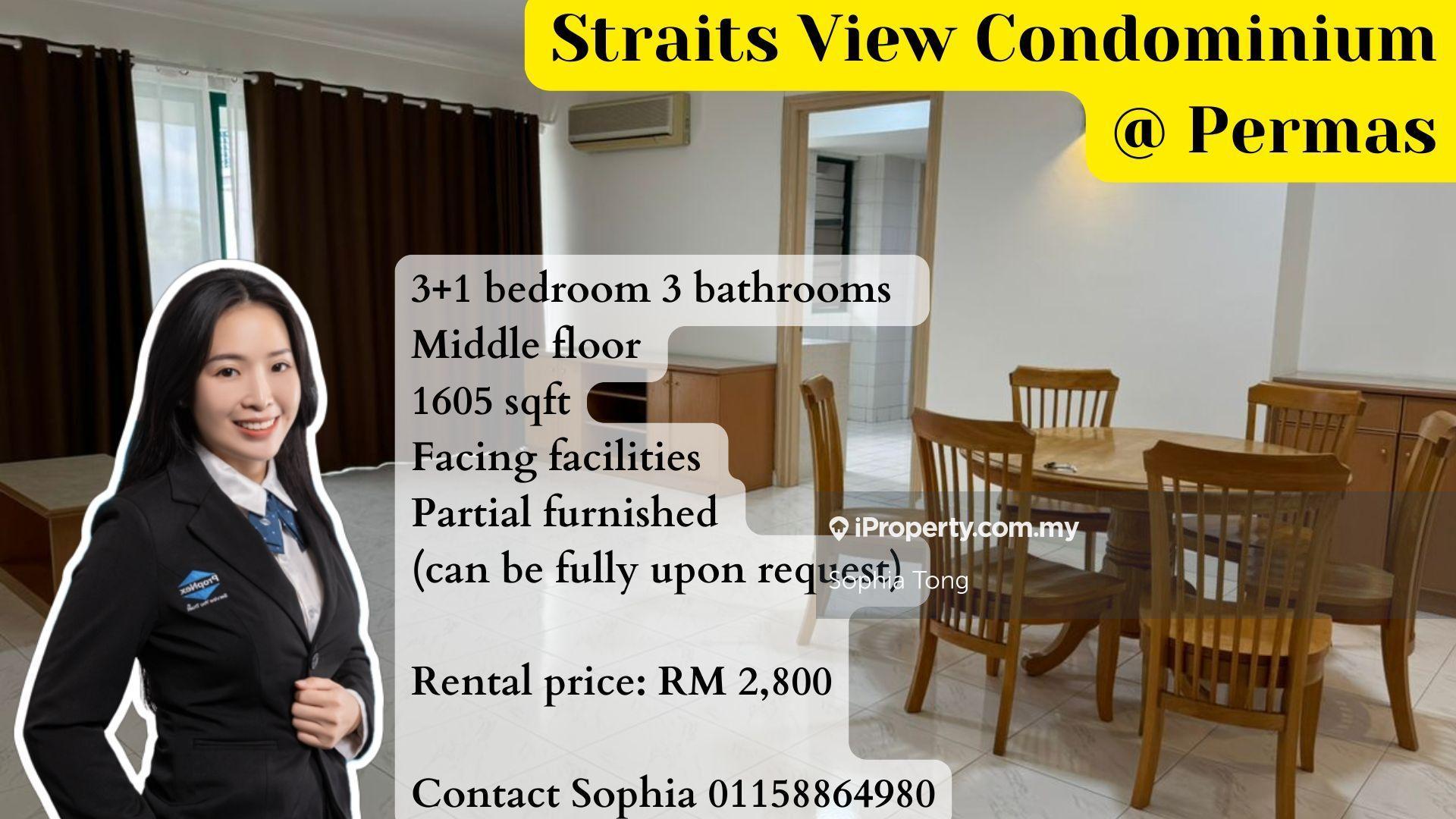 Straits View Condominium, Permas 
