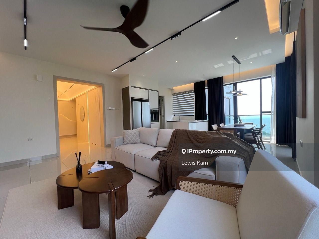 Fully Renovated and Furnished Corner Unit with Sea View and Hill View