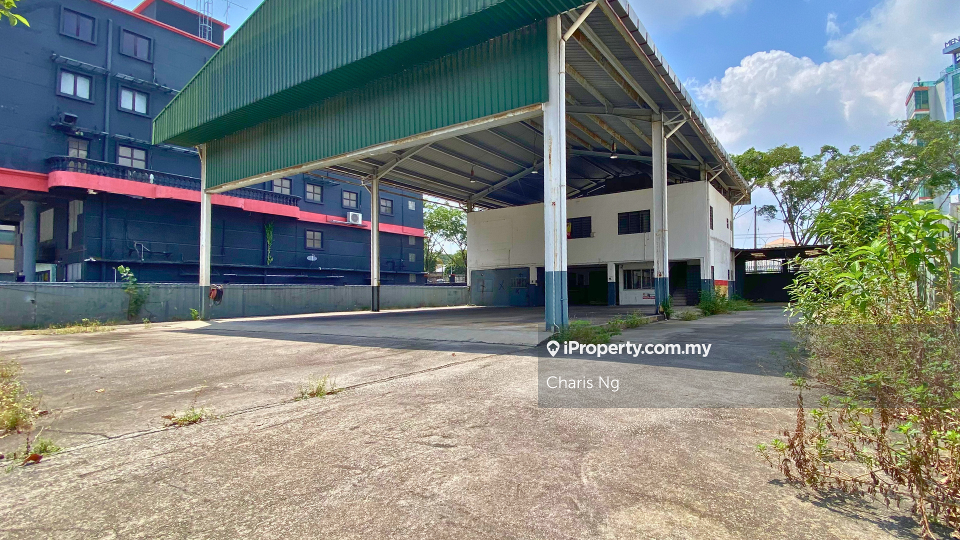 Freehold 12k s f industrial land bsd prime frontage 10 M only