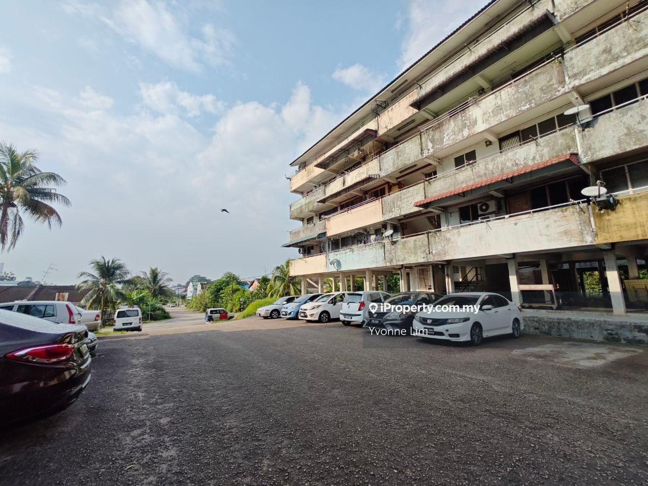 Flat Bertam, Taman Daya, level 3, low cost, Original unit