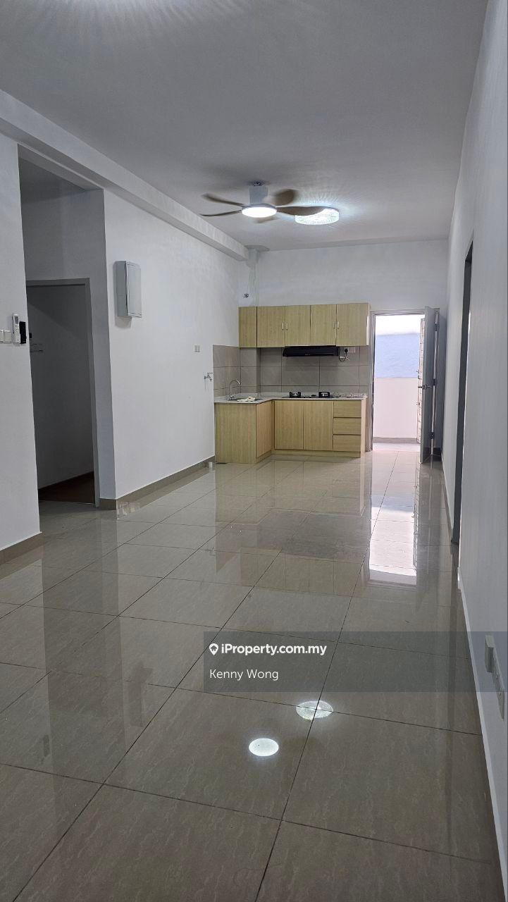 Partial furniture 3 room service apartment at optimus medini