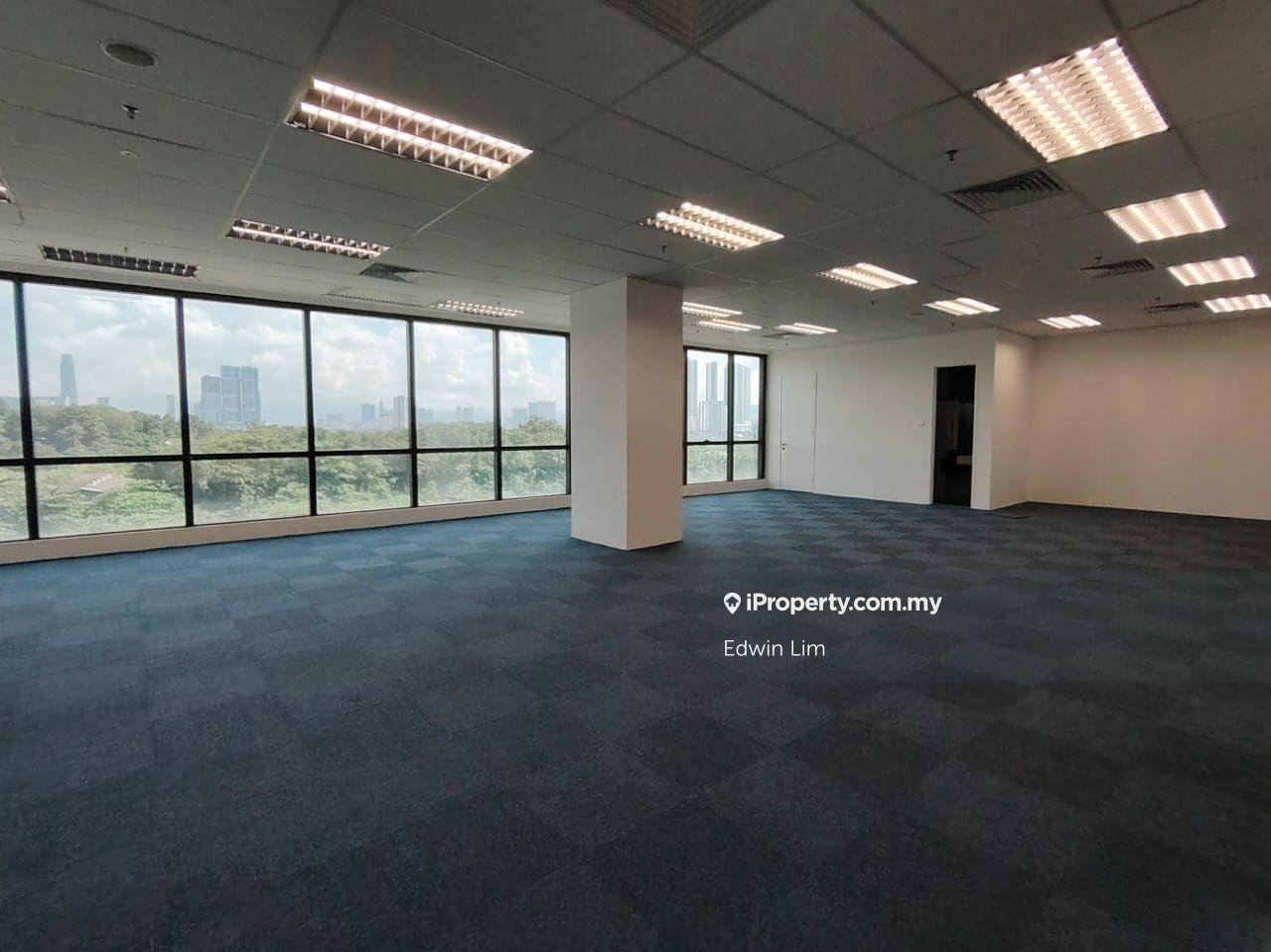 Partially fitted ready move in office at Taman Desa