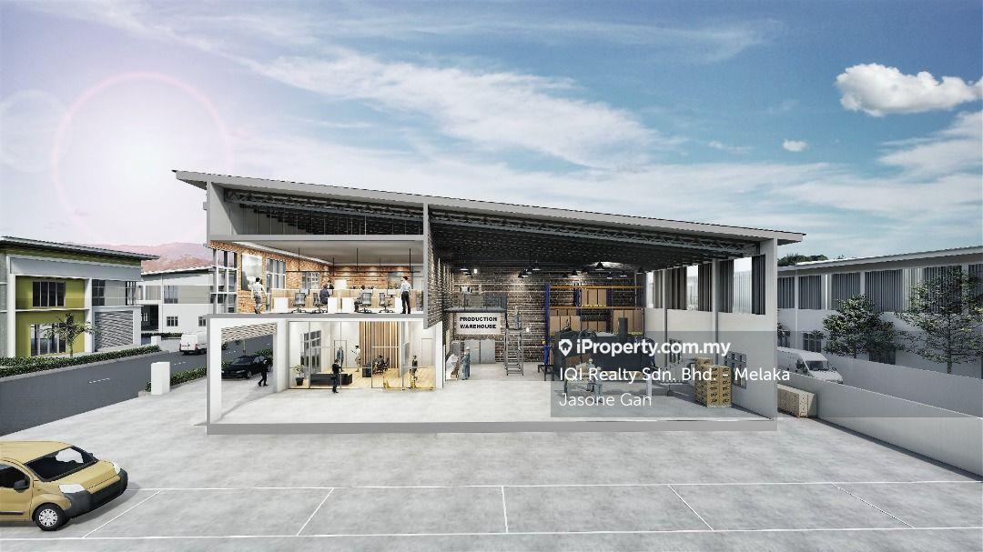 Semi-D Factory 80 x 115 Ayer Keroh Near csc Steel or Mamee Factory