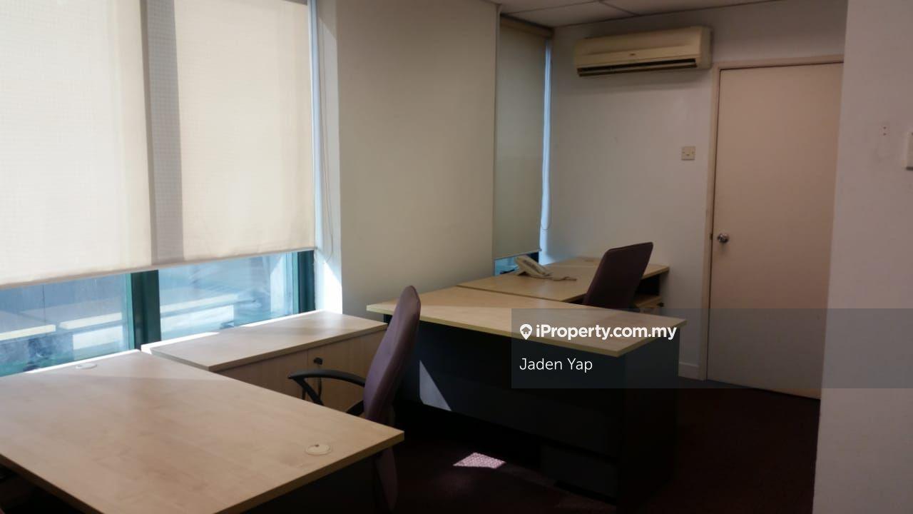 Full furnished office with 9 partition rooms