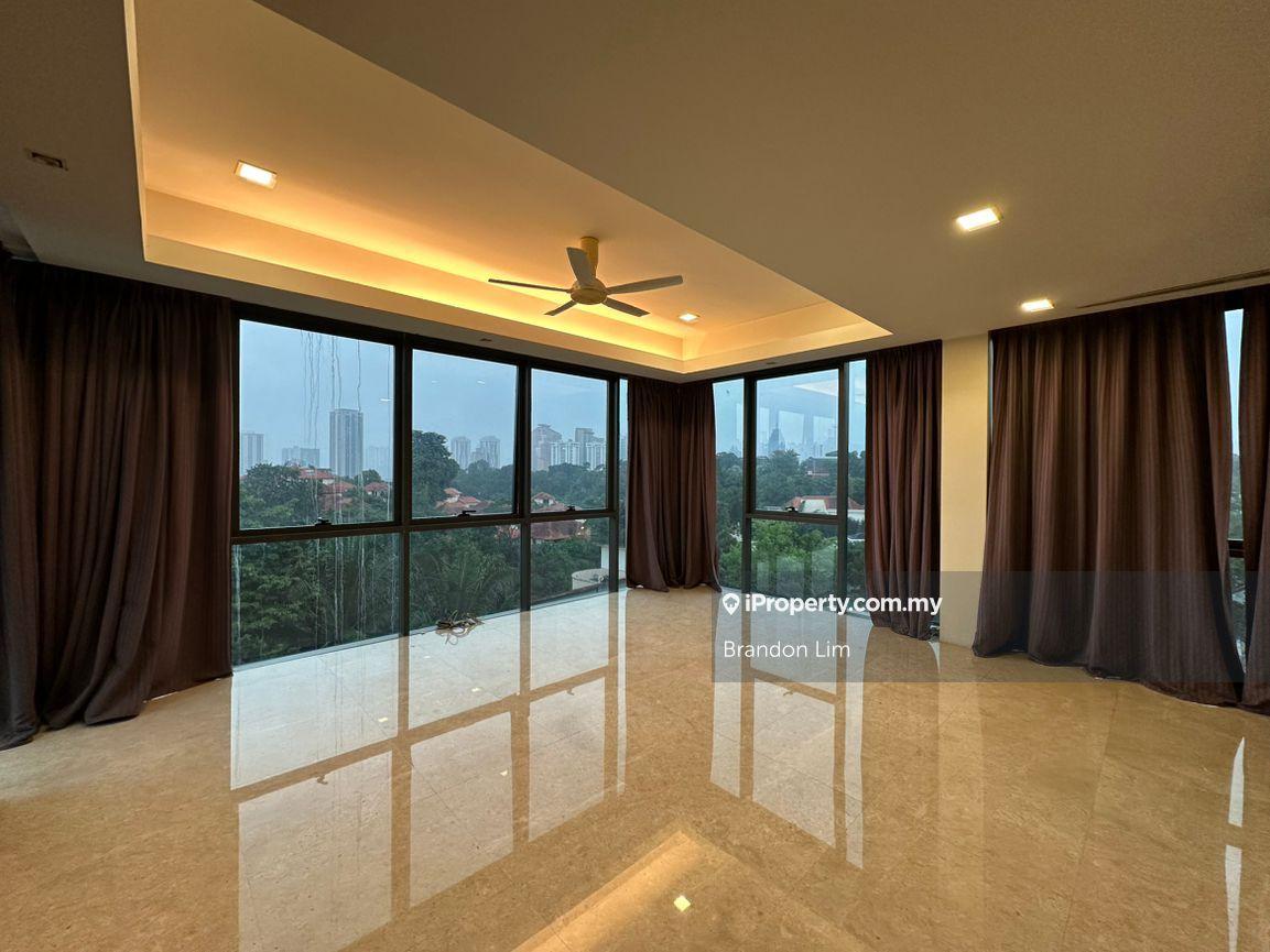 Modern house in a serene setting with KLCC view