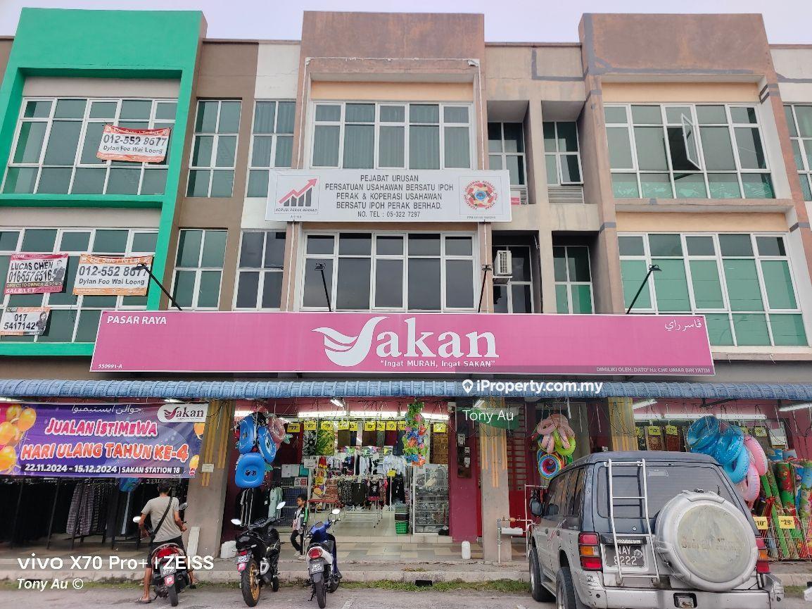 High ROI Facing Main Road 3sty shop,  Station 18, Ipoh