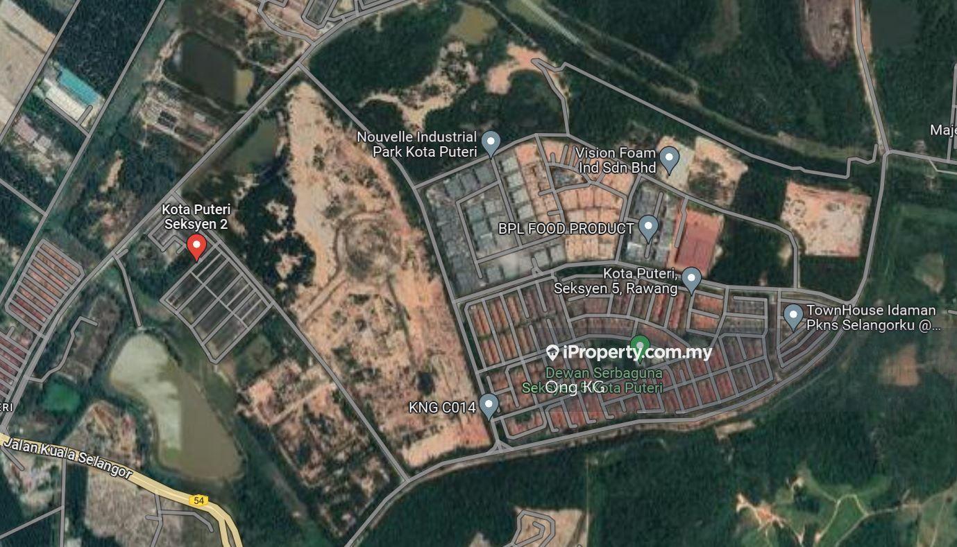 Kota Puteri, Batu Arang, Industrial Land ready for factory. 