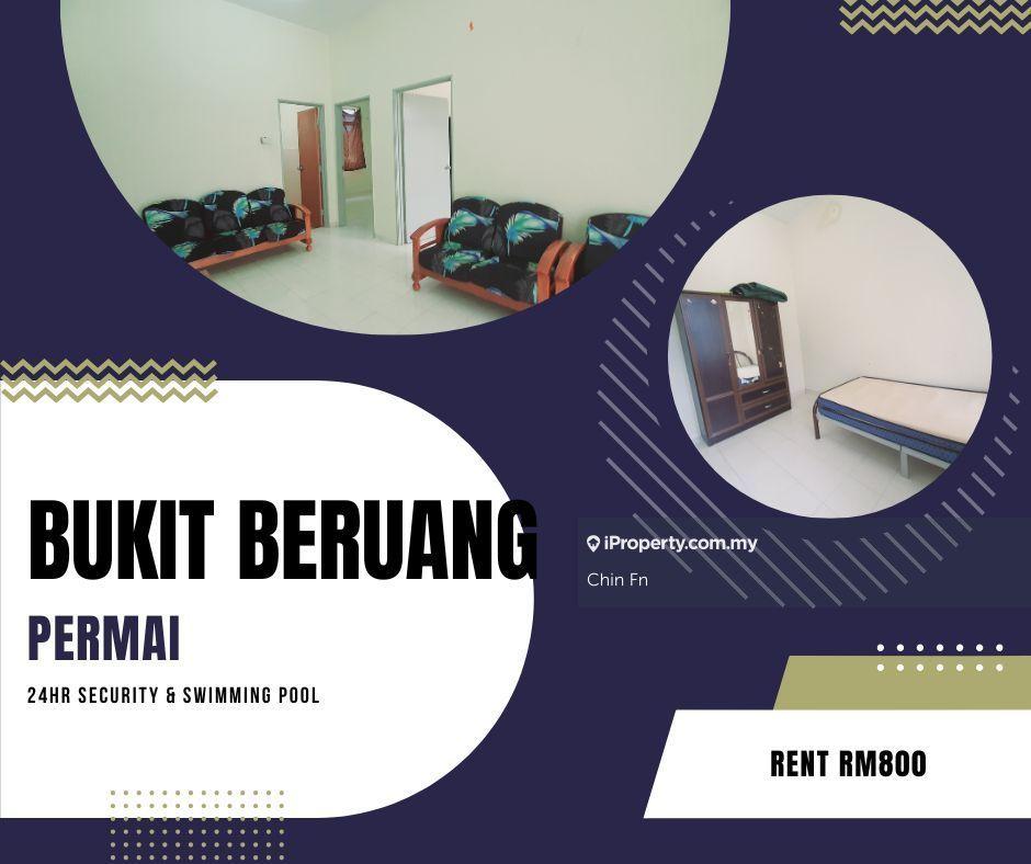 Low Price Swimming Pool Security Furnish Bukit Beruang Permai bbp mmu