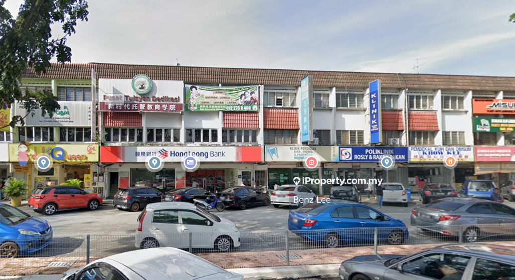 Ampang jaya taman putra main road shop office sale leasehold tenanted