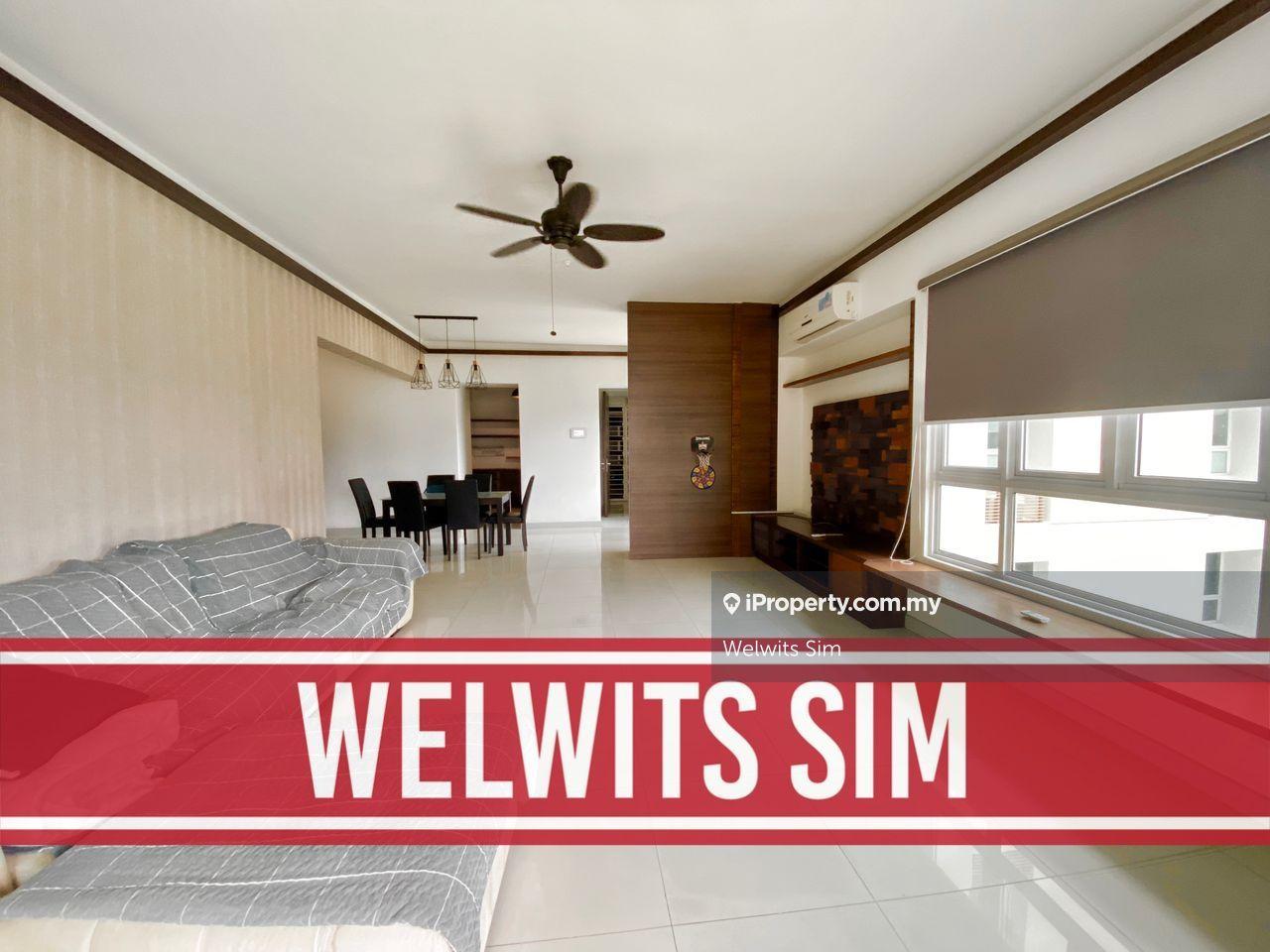 Platino Condo 1819sf Fully Furnished Renovated Gelugor E-gate Bridge