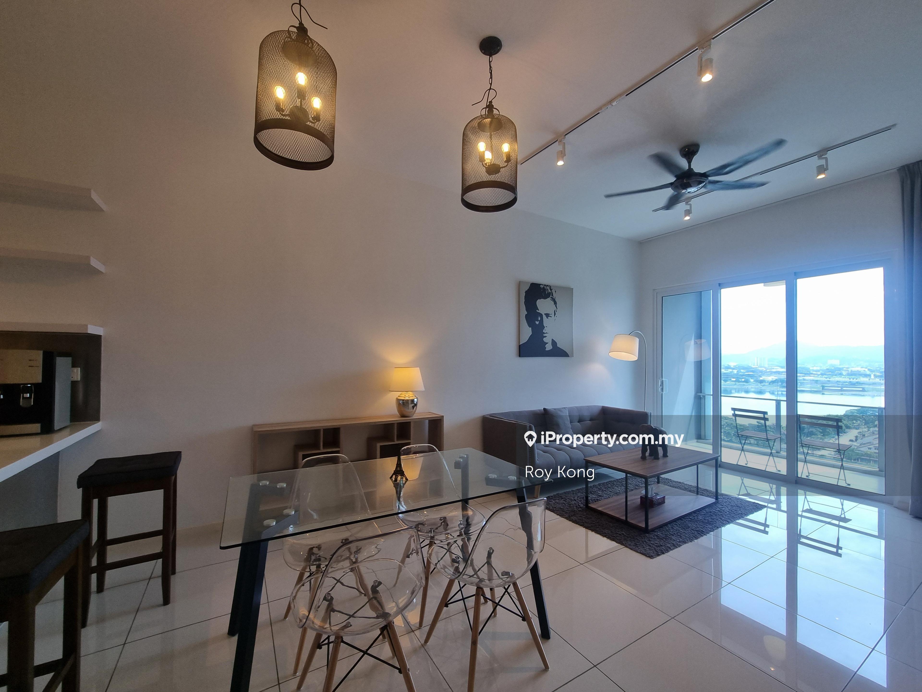 Eco Sky Fully Furnished 3 Rooms With Balcony Jalan Kuching