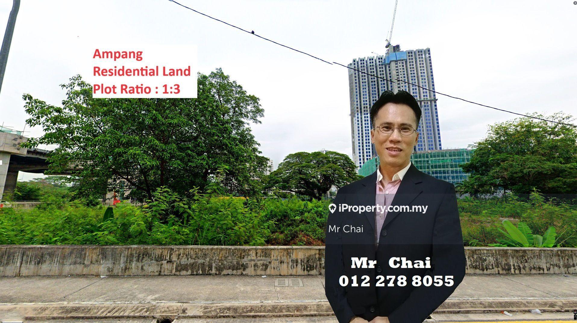 Ampang, Residential Land ( 6.8 Acres ) To Sale Jalan Ampang