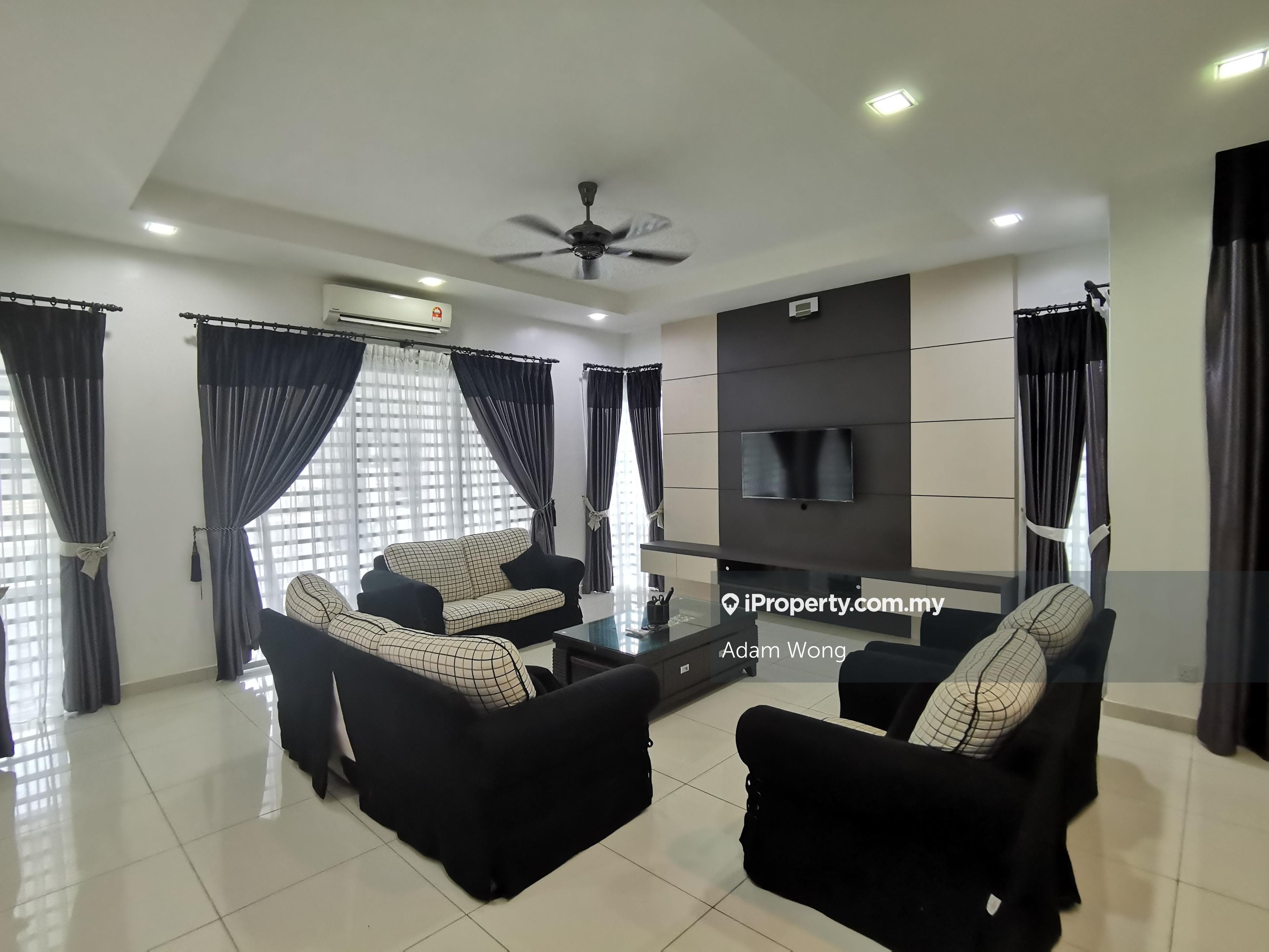 Fully Furnished Good Condition 2 Sty Semi D Gated Guarded Bukit Banyan