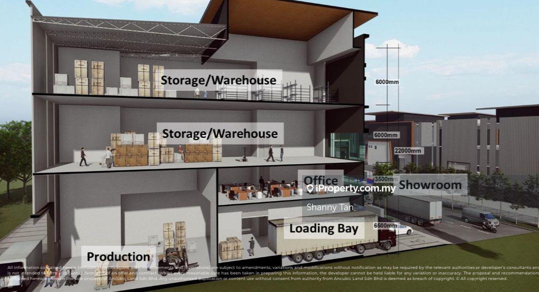 3 Storey Corner Bungalow Factory