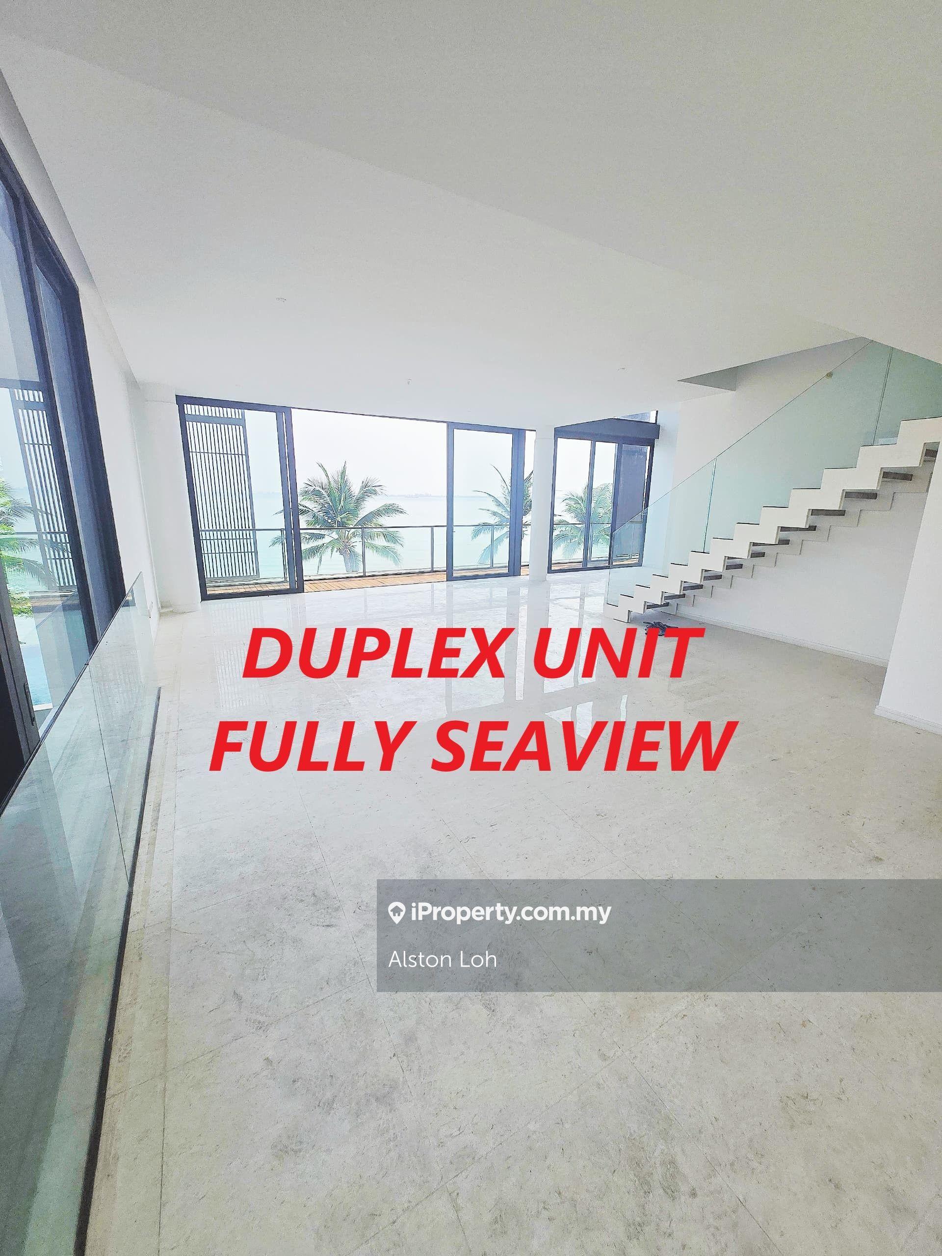 Shorefront Residence Duplex Full Seaview Unit For Sale