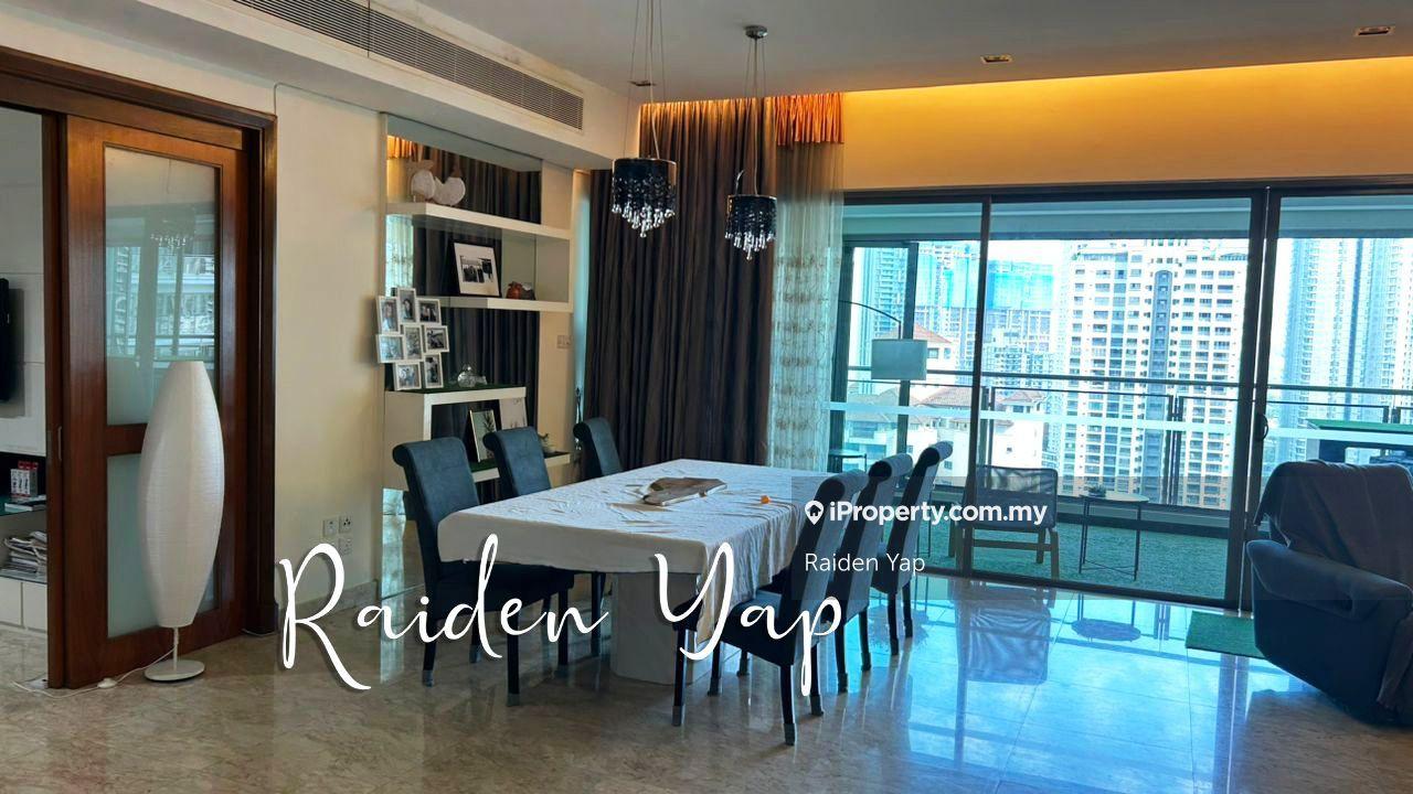 Tastefully Renovated 10 Mont Kiara, Private lift lobby.Fully Furnished