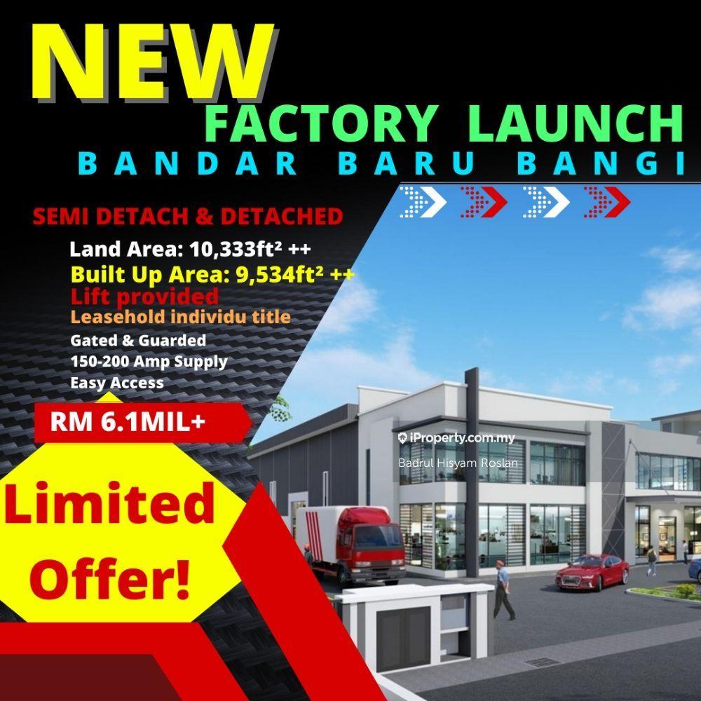 New Launch Gated Guarded Semi Detach Factory Bandar Baru Bangi