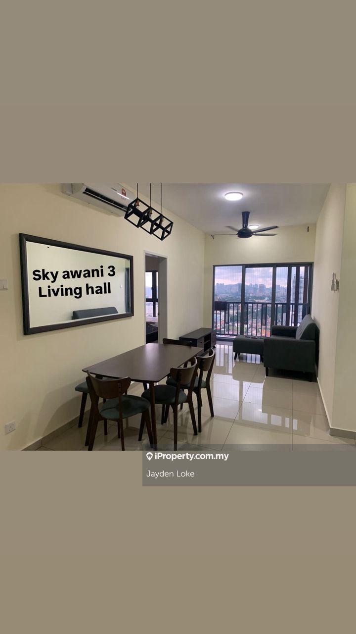 Sky Awani 3 3bedrooms 2bathrooms fully furnished for rent