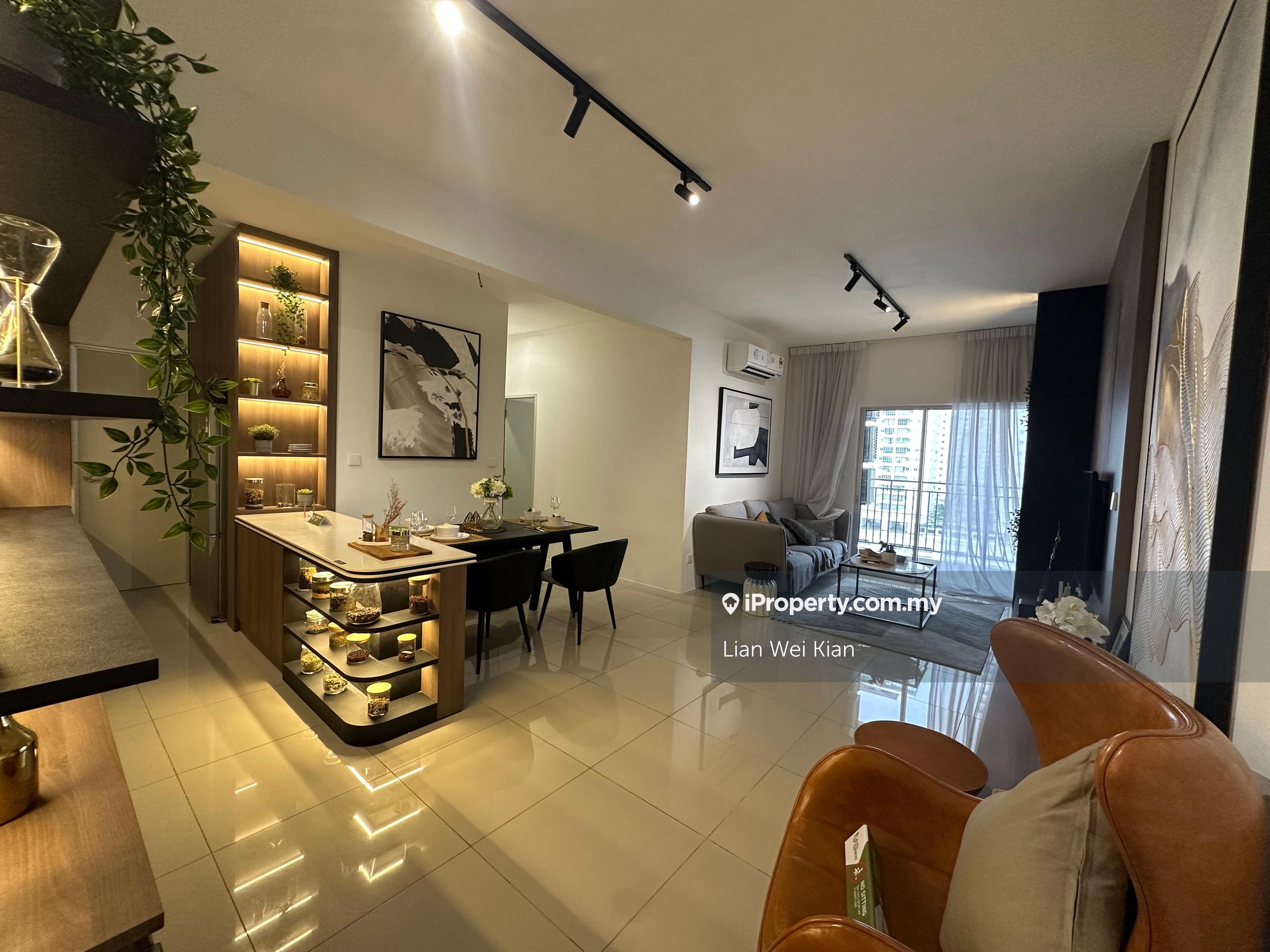 Fully Furnished, Sentul 1200sf, Balcony, Freehold, Ready Move In 2025