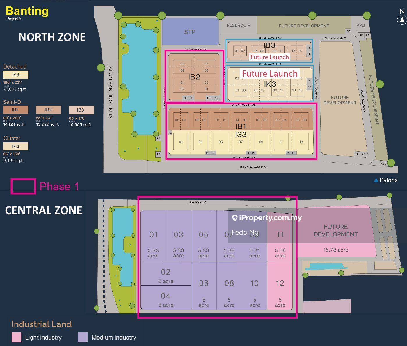New Launch, Banting, Sepang, Jenjarom, KLIA, Telok Panglima Garang