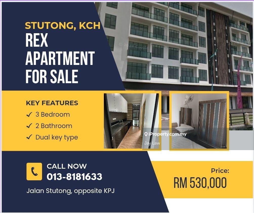 Rex Apartment @ Near Saradise, Stutong