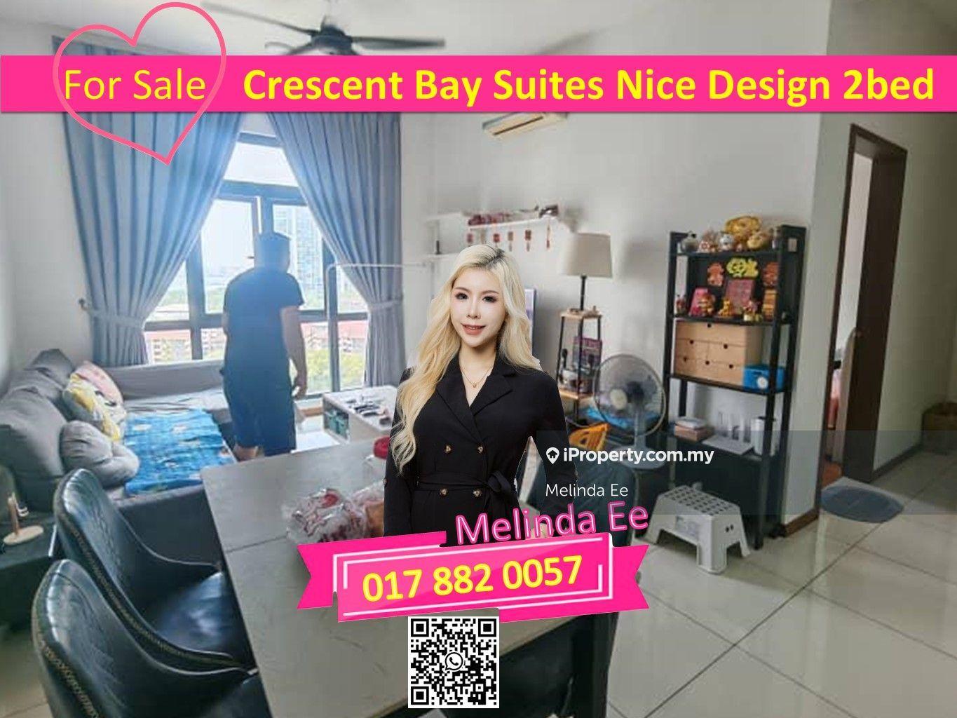 Johor Bahru Crescent Bay Suites Nice Design 2bed Can Full Loan