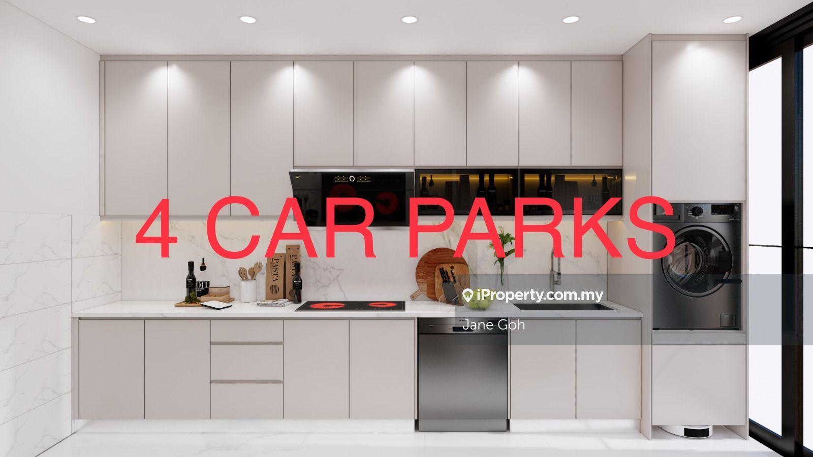 Pv20 4carparks partial furnished KLCC
