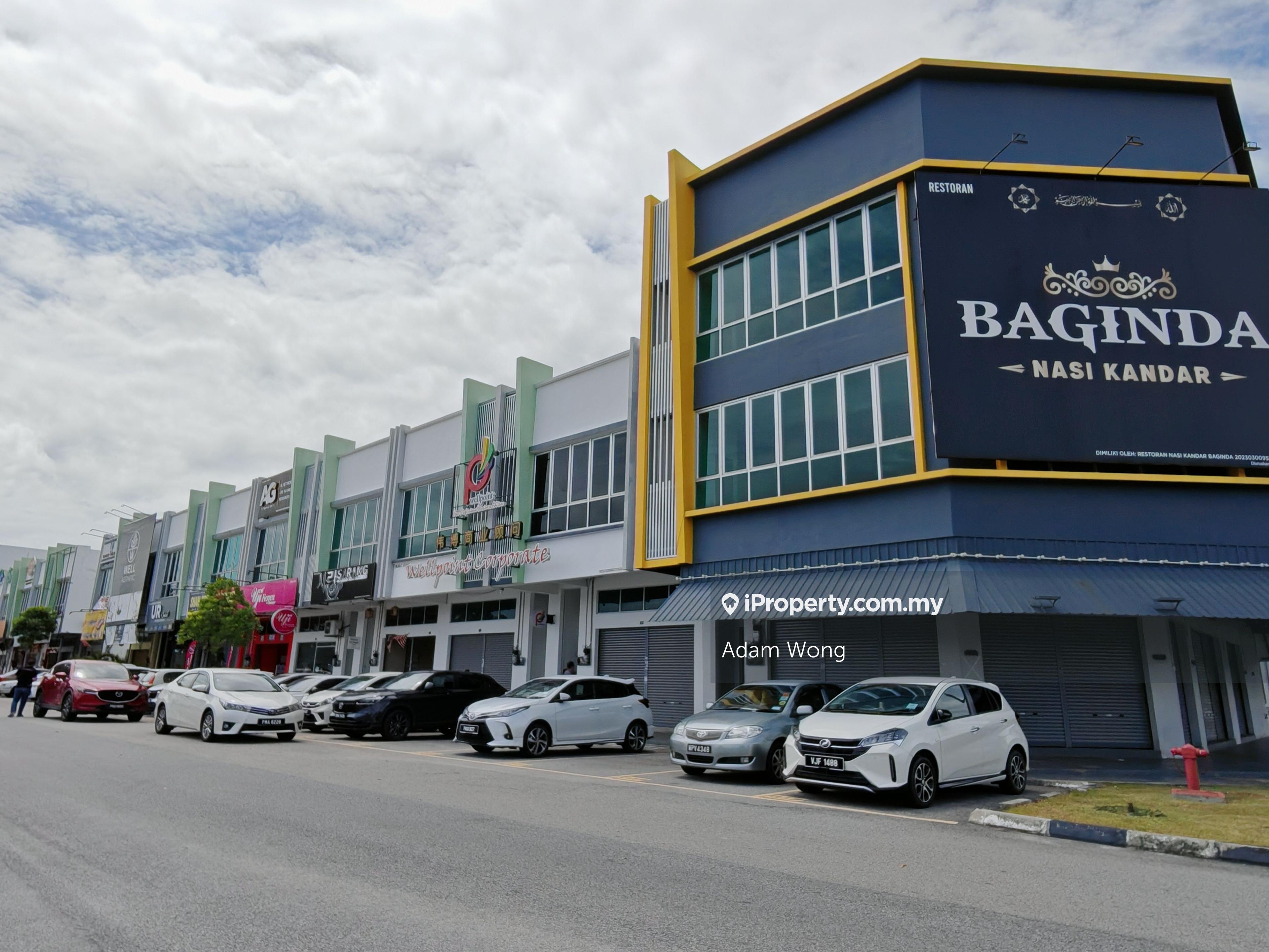 Fully Tenanted End Lot Facing Mainroad 2 Sty Shoplot Ncity Bakar Arang