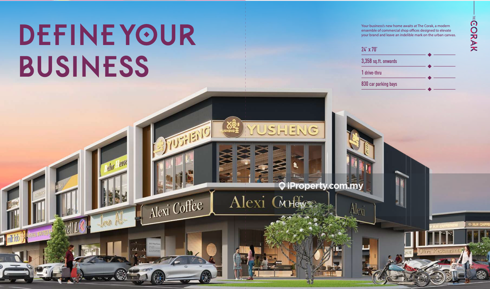Corak Shop Lot Bandar Serenia for Sale