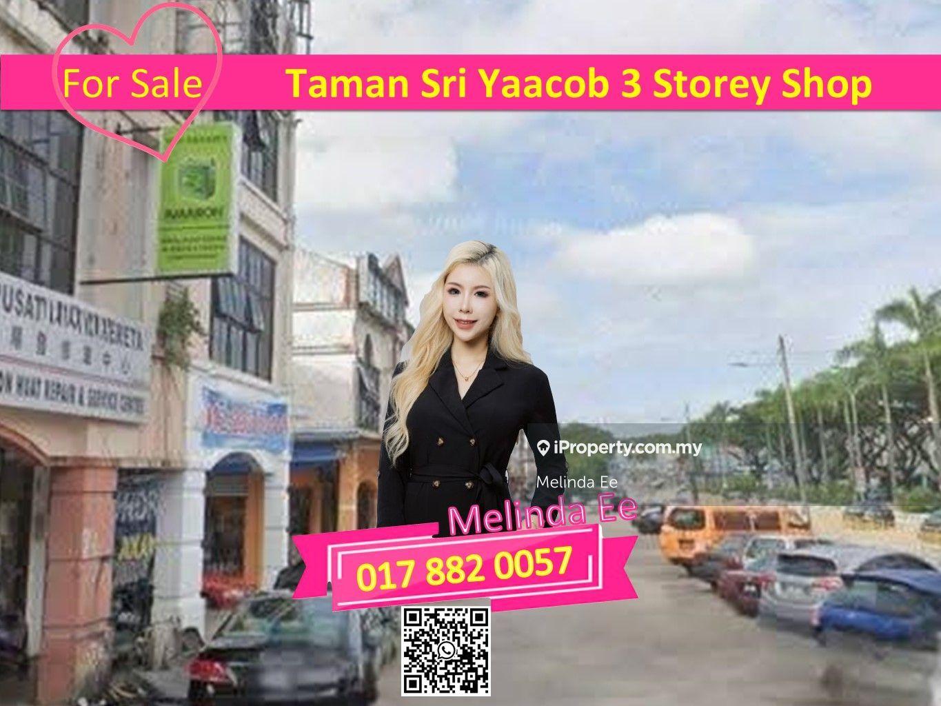 Skudai Taman Sri Yaacob Nice Design 3 Storey Shop Hot Area