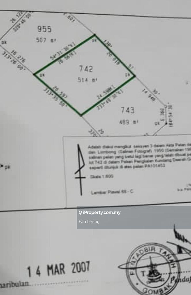 Residential land for Sale