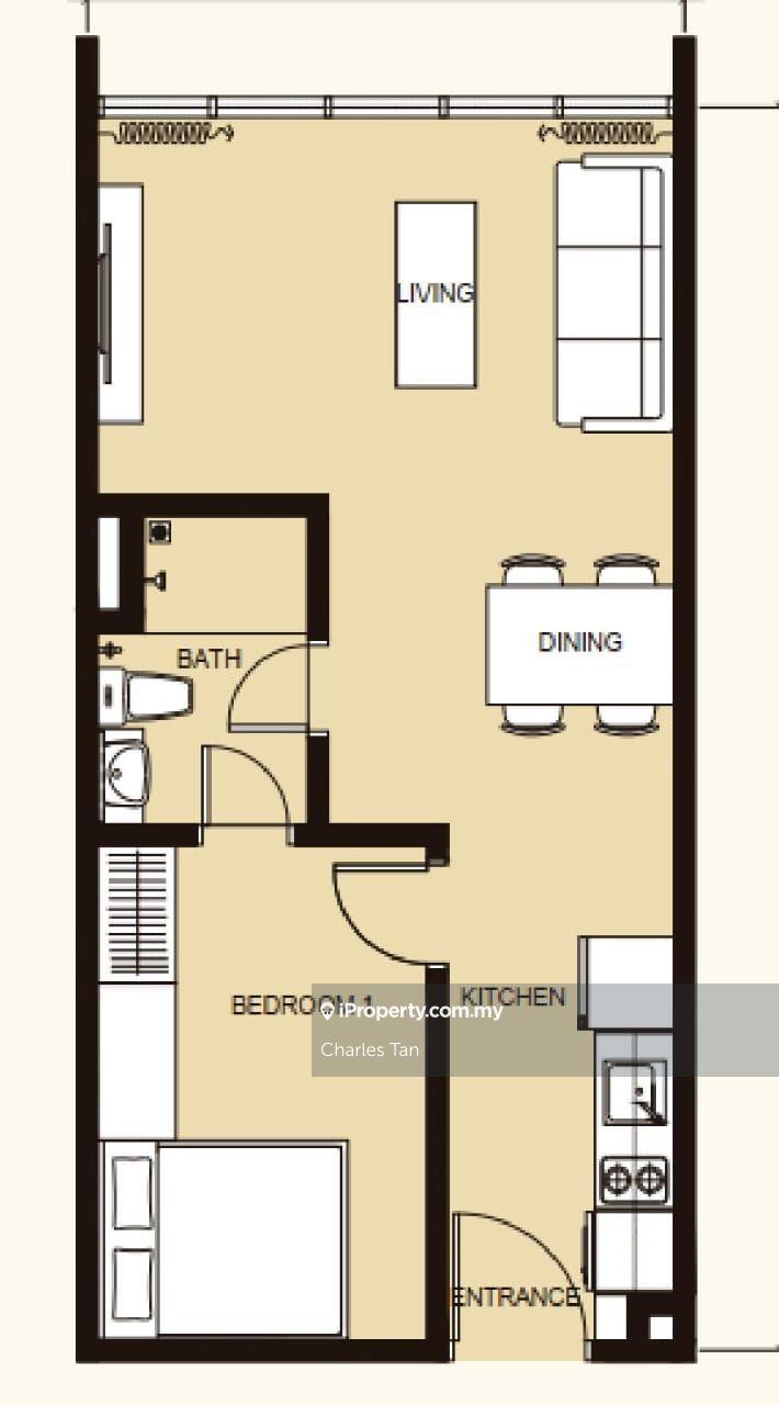 Unfurnished unit for sale 
