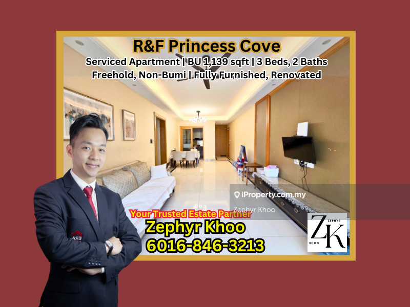 R&F Princess Cove Serviced Apartment For Sale