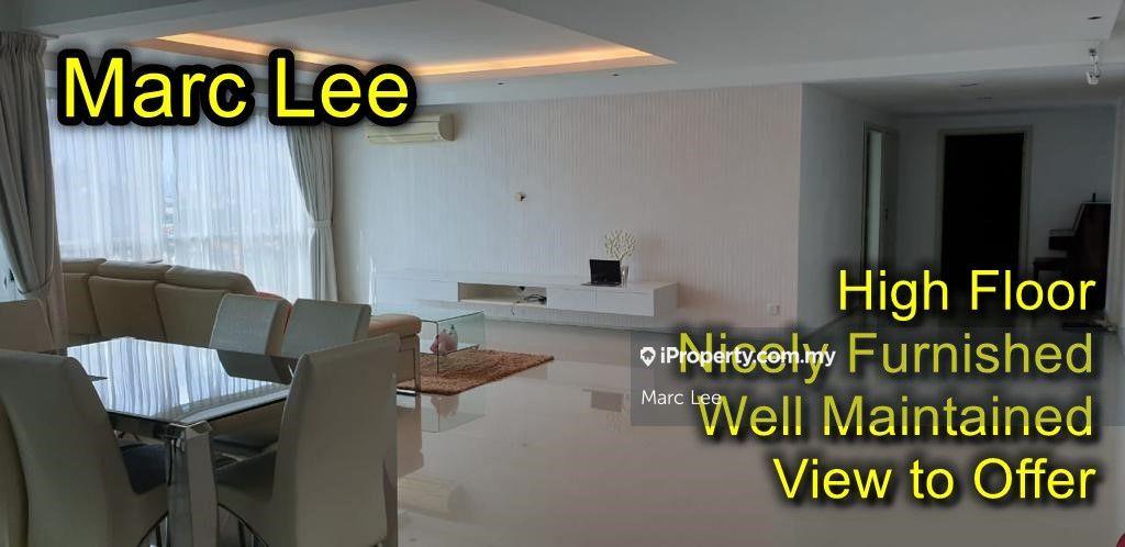 High Floor, Corner Unit, Nice View, Nicely Furnished, Well Maintained