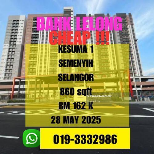 Bank Lelong Residensi Kesuma 1 Bandar Tasik Kesuma Beranang Selangor 